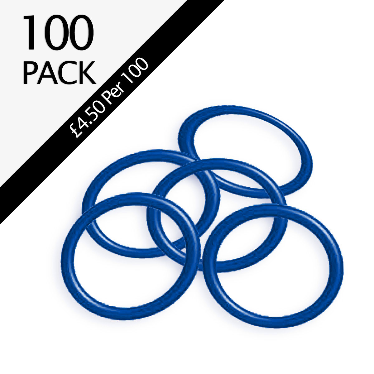 CO2 Fire Extinguisher Blue Horn O-Rings - Pack of 100