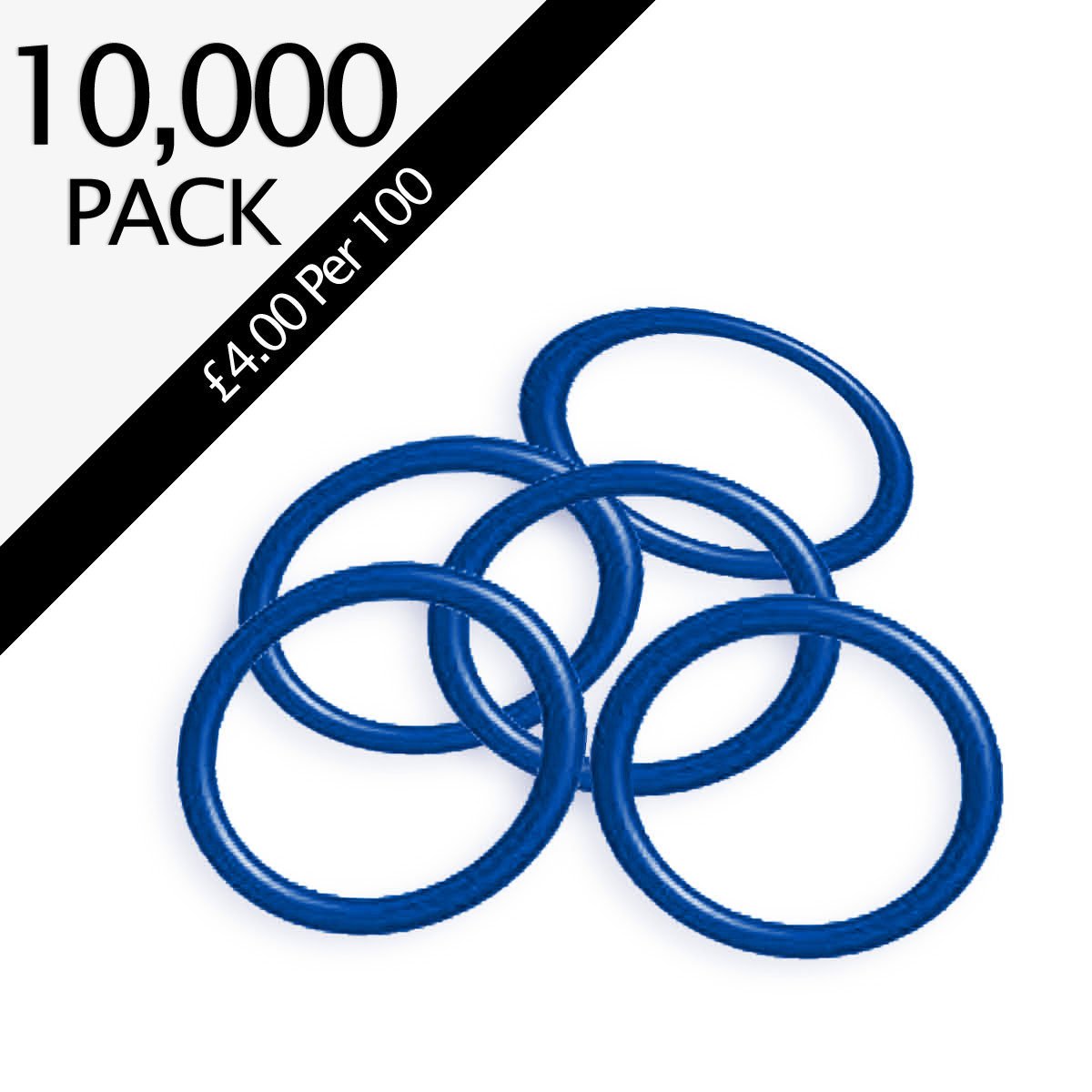 CO2 Fire Extinguisher Blue Horn O-Rings - Pack of 10,000