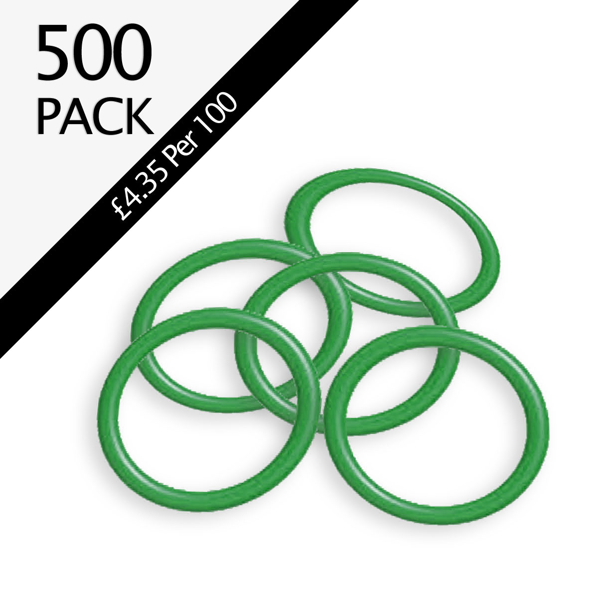 CO2 Fire Extinguisher Green Horn O-Rings - Pack of 500