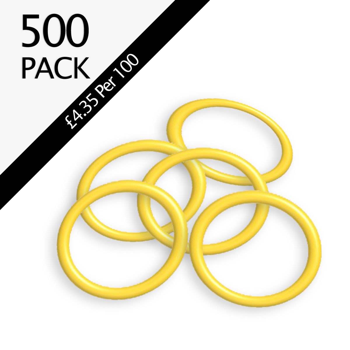 CO2 Fire Extinguisher Yellow Horn O-Rings Pack of 500