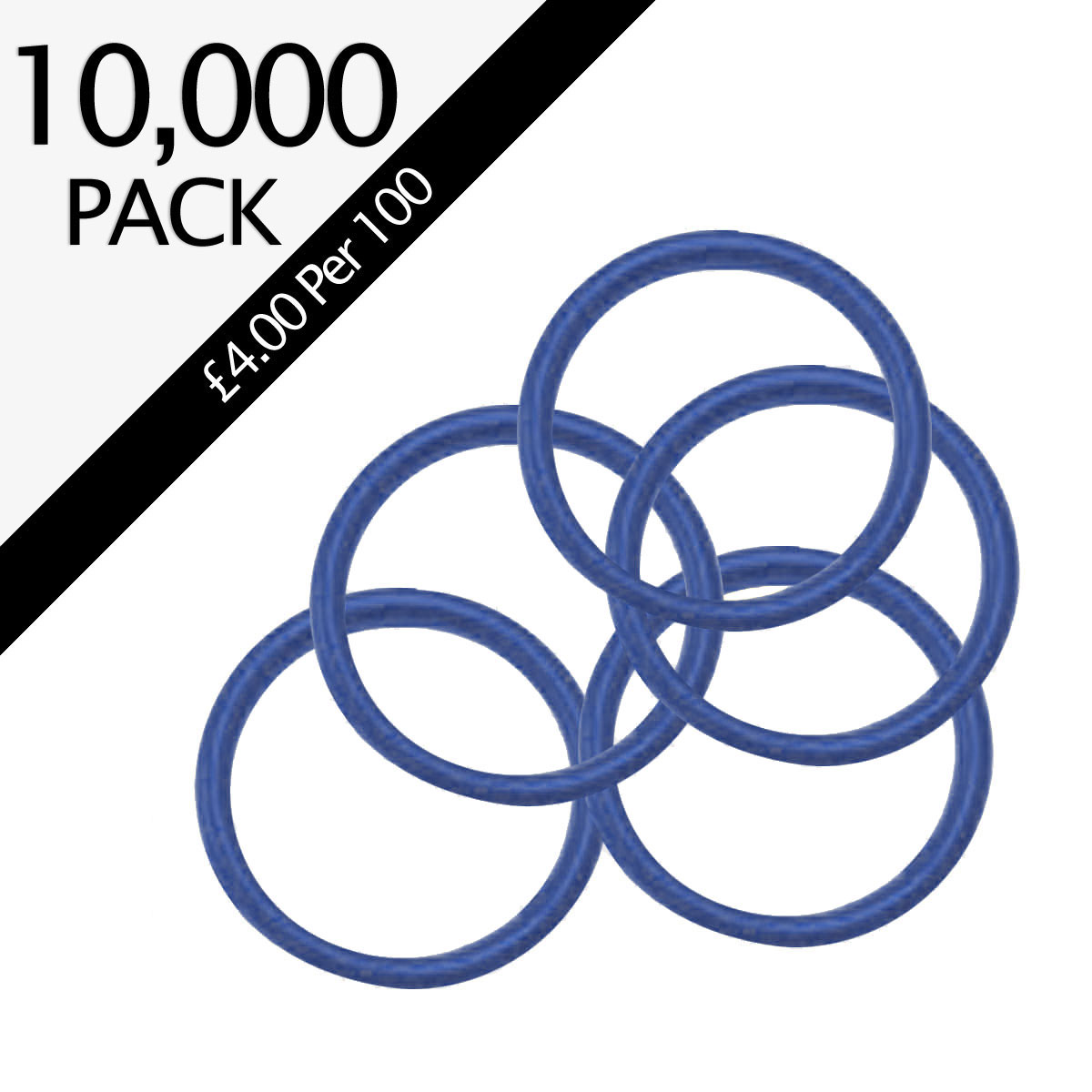 Foam Fire Extinguisher Blue Hose O-Rings - Pack of 10,000