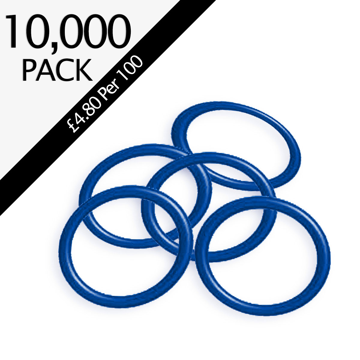 CO2 Fire Extinguisher Blue Horn O-Rings - Pack of 10,000